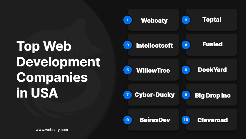 Top Web Development Companies in USA